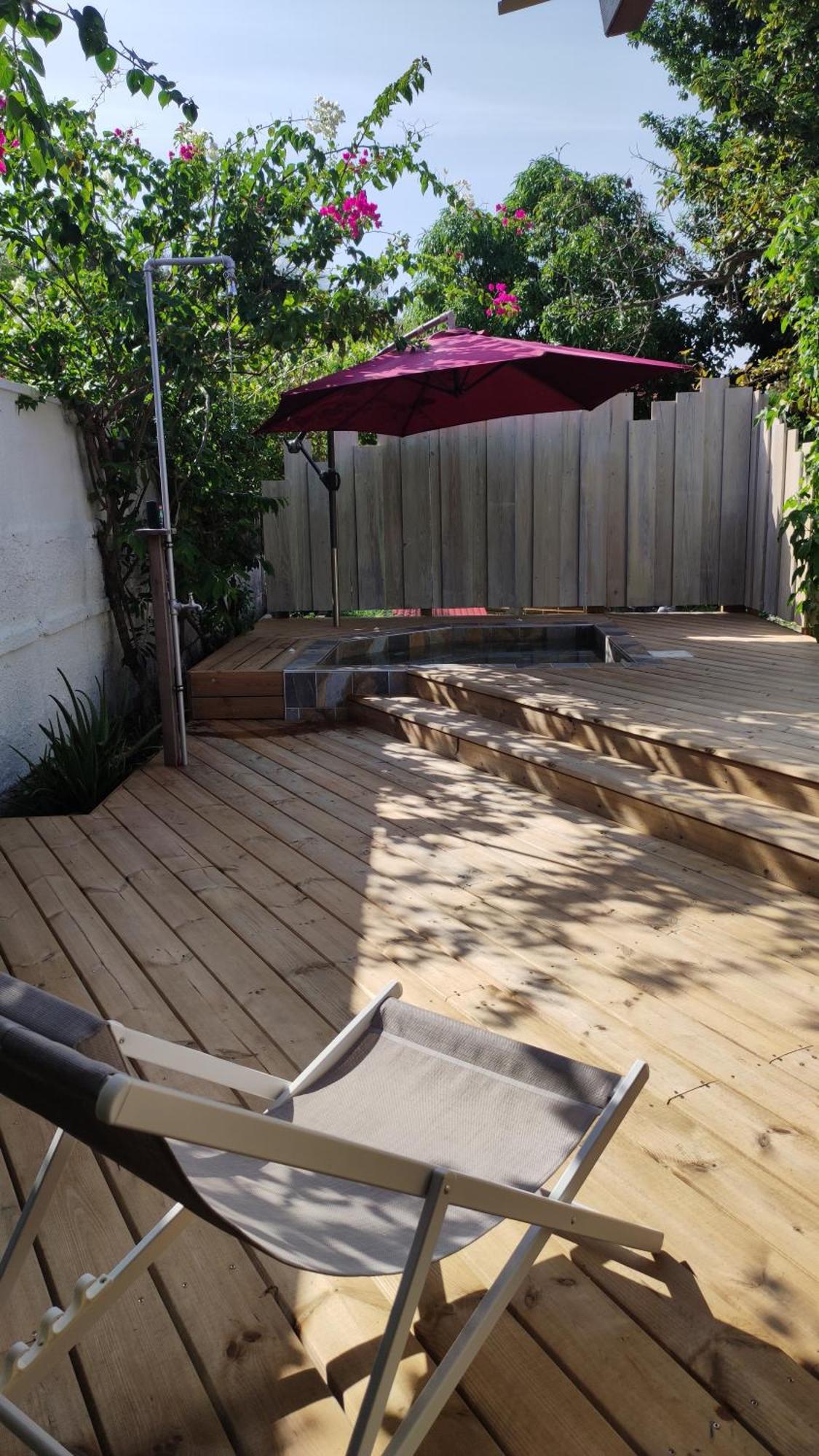 Les Coulirooms - Suite Avec Jacuzzi Et Grande Terrasse Sainte-Anne (Grande-Terre) Exterior foto